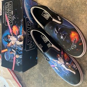 Vans Star Wars A New Hope mens slip on shoes